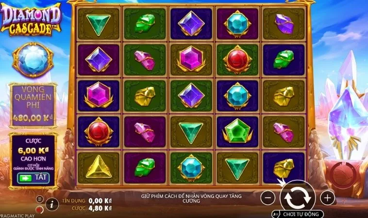 Giao diện chơi Nổ Hũ Kim Cương Tại EE88