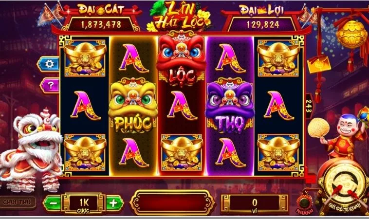 Các biểu tượng trong game Nổ Hũ Lân Hái Lộc EE88